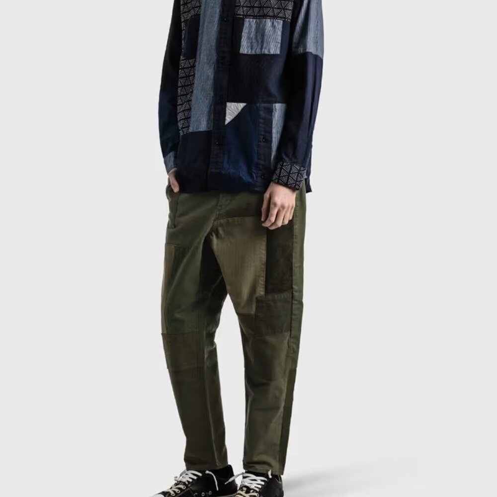 FDMTL  Boro Patchwork Pants Waist 38